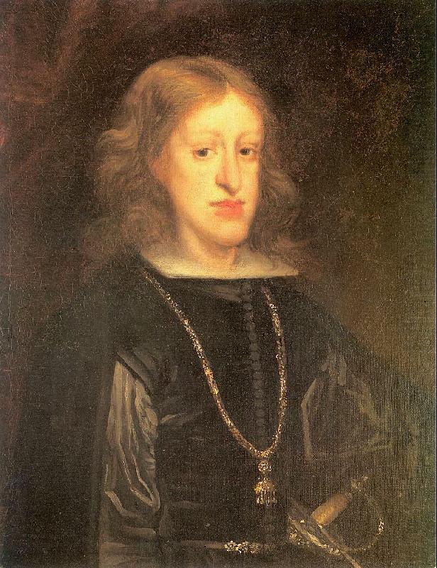 Portrait of Charles II, Miranda, Juan Carreno de